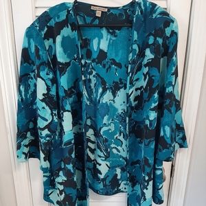 Maya Brooke Blouse Jacket Size 22W
